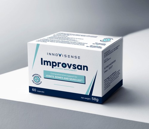 Improvsan® – Nahrungsergänzungsmittel zur Unterstützung von Gelenken, Knochen und Muskeln